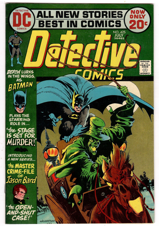 Detective Comics #425 - Classic Berni Wrightson Horror Cover - Bronze Age DC Comics - High Grade