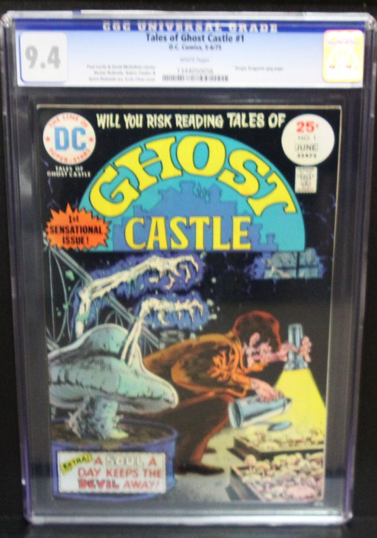 Tales of Ghost Castle #1 - DC Bronze Age Horror Comic - CGC Graded 9.4 NM