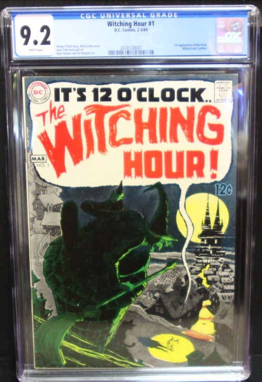 Witching Hour #1 - DC Comics Bronze Age Horror Key Issue - CGC Graded 9.2 Nick Cardy, Alex Toth, Neal Adams