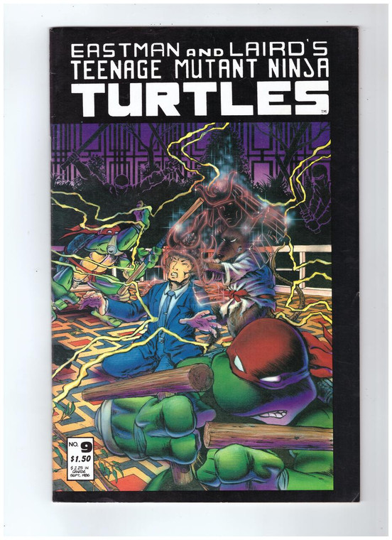 Teenage Mutant Ninja Turtles #9 - Mirage Studios Original 1985 1st Print First Printing TMNT - Sharp Copy!
