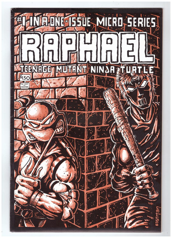 Teenage Mutant Ninja Turtles Raphael #1 One Shot - Mirage Studios Original 1985 1st Print First Printing TMNT