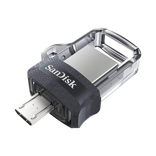 SanDisk Ultra 64GB Dual Drive m3.0 Flash Drive for Android Smartphones SanDisk Ultra 64GB Dual Drive m3.0 Flash Drive for Android Smartphones