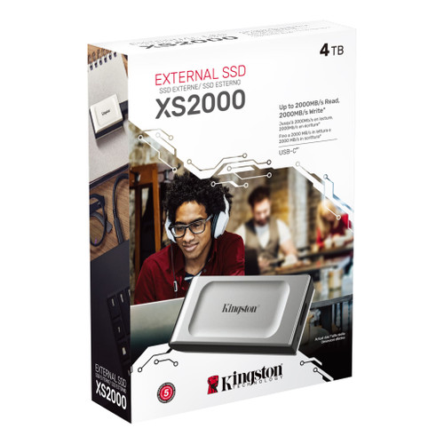 KINGSTON 4000G PORTABLE SSD XS2000
