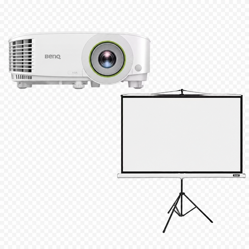 Projector BenQ EX605 + Tripod Screen 180X180