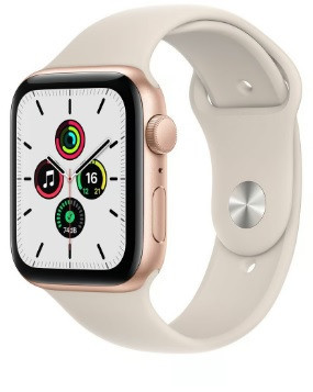 Apple MKQ03 Watch SE 40mm Gold Alu Starlight Sp Band GPS