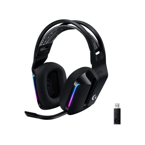 Logitech G733 Lightspeed wireless Rgb gaming Headset Black