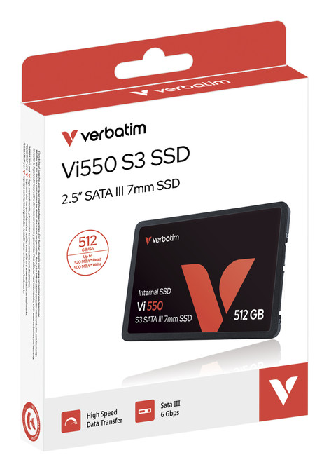 Verbatim 512GB SSD, Vi550 S3 (49352)