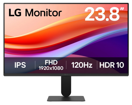 LG IPS Borderless 120Hz D-Sub, HDMI FHD 24U411A-B 24"