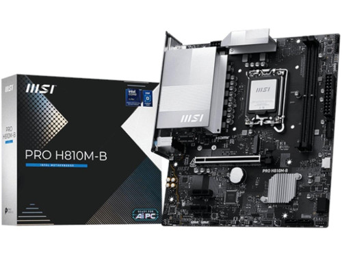 MSI PRO H810M-B DDR5 Motherboard for Ultra CPU 15th Generation