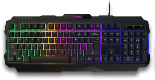 MSI USB RGB Gaming Keyboard FORGE GK100