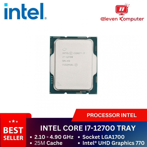 Intel Core i7-12700 Processor Tray - up to 4.9GHz, 12 Cores, 25MB Cache, LGA1700
