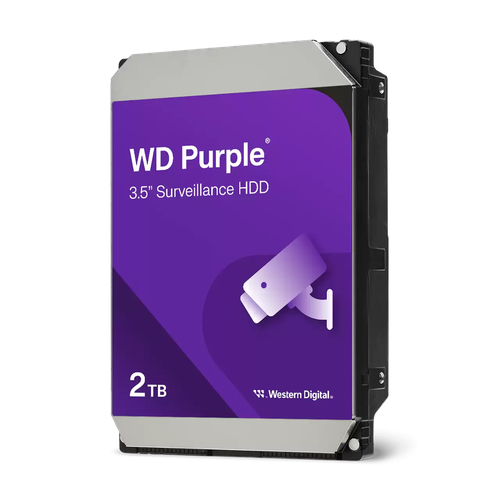 Western Digital Purple 2TB 3.5" SATA Surveillance Hard Drive (WD23PURZ)