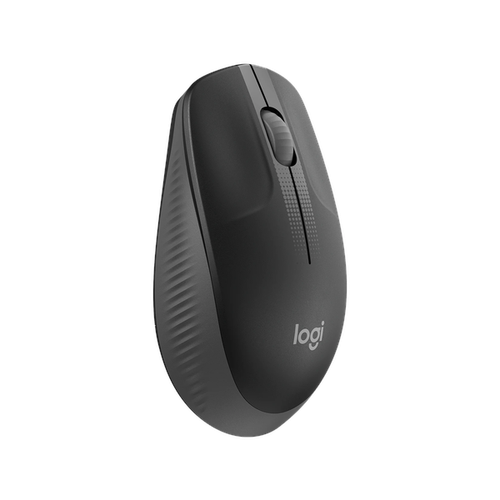 Logitech Wireless Mouse USB - Full-size Contoured Design - M190 BLACK (910-005905)