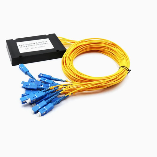 EussoNet 1*16 Ports Fiber Splitter with Pigtail SC/UPC (EU-SPL16SC-UPC)