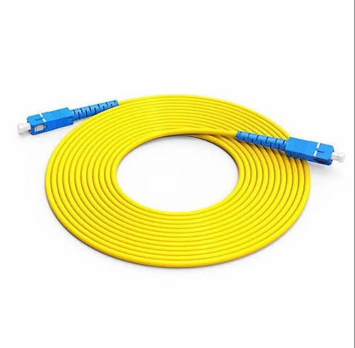 EussoNet Fiber Patch Cord, SC-SC, Singlemode, Simplex, 3.0mm, 15M (EU-FS15SC-055)