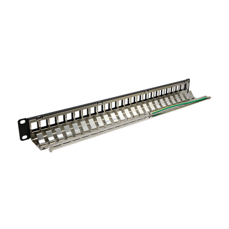 EussoNet Empty Patch Panel UTP RJ45 Cat6/Cat6A 24 Port (TL01-KPPi)