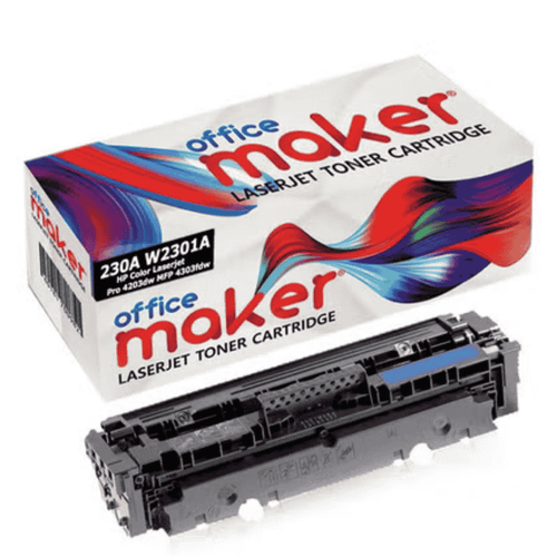 Copyway Compatible HP W2301A (230A) Cyan Premium (NO chip) Toner Cartridge (1800 Pages)