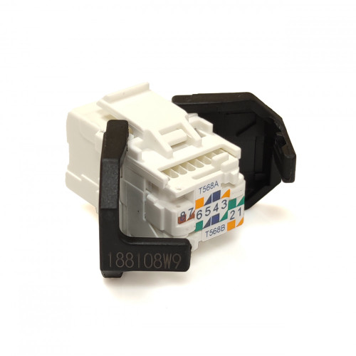 Corning RJ45 CAT6 Jack, Keystone (FQ100031241)