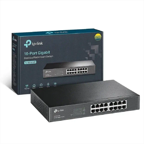TP-Link SG1016D Switch 16Port Gigabit,Rackmountable