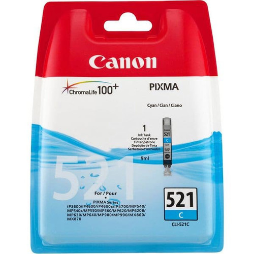 Canon 521 Cyan Ink Cartridge