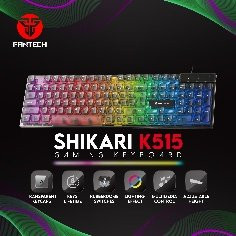 Fantech K515 SHIKARI, RGB Lighting, Wired Gaming Keyboard