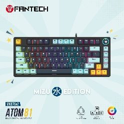 Fantech MIZU Edition MK875V2 - ATOM81, Pro Wired Mechanical Keyboard with RGB Lighting