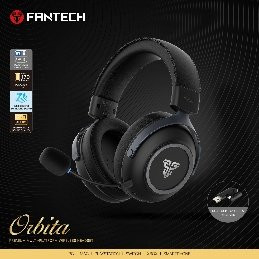 FANTECH ORBITA WHG07 Orbita 7.1 Wireless Gaming Headset: 170H Battery, AI Noise Canceling Mic, Quad-Mode Bluetooth, STRIKESPEED & CoolMax Comfort