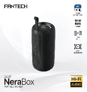 FANTECH NERABOX BS158 Wireless Speaker Bluetooth 5.4, 10W RMS, TWS Mode, USB & TF Support, Built-in Battery