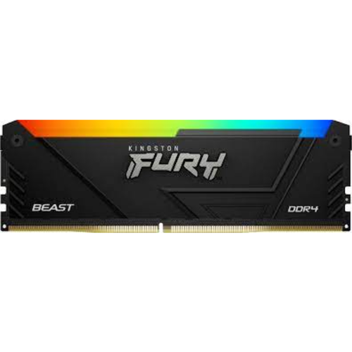 Kingston Fury Beast RGB 16GB 3200MHz DDR4 Memory Kingston Fury Beast RGB 16GB 3200MHz DDR4 Memory