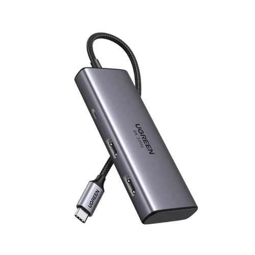 UGREEN Dual Display 6-in-1 USB-C HUB Docking Station Adapter UGREEN Dual Display 6-in-1 USB-C HUB Docking Station Adapter