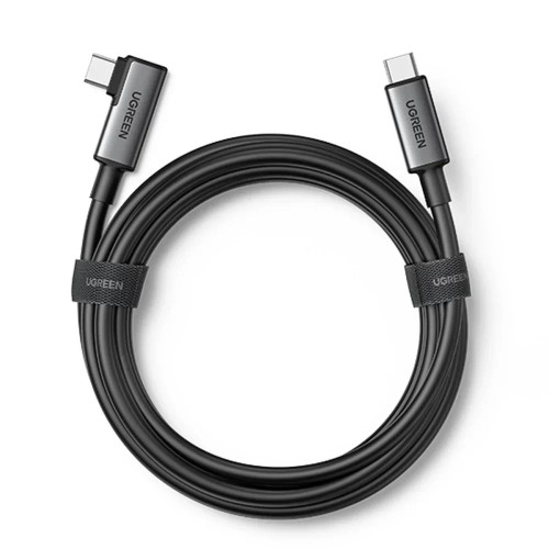 UGREEN Angled USB-C to USB-C VR Link Cable, Compatible with Oculus Quest 2, Pico 4 and PC/Steam VR
