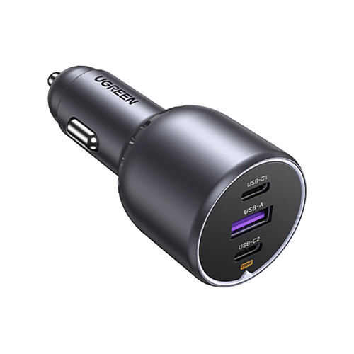 UGREEN 63W Dual Port Fast Car Charger, for Phones, Tablets & Ipads UGREEN 63W Dual Port Fast Car Charger, for Phones, Tablets & Ipads