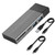 iWays USB-C & A M.2 NVMe/SATA SSD Enclosure UP TO 4TB (IW-MC401)