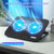 iWays Laptop Cooling PAD - With 2 BIG Blue Led Fan (S69)