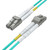 EussoNet Fiber Patch Cord, LC/UPC-LC/UPC Multimode OM3 Duplex 3.0mm LSZH 5M (EU-OM3LC-5M-504)