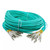 EussoNet Fiber Patch Cord, LC/UPC-LC/UPC Multimode OM3 Duplex 3.0mm LSZH 15M (EU-OM3LC-15M-506)