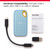 SanDisk Extreme GO 1TB Portable SSD USB-C & USB-A, Up to 1050 MB/s (SDSSDE52-1T)