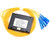 EussoNet 1*4 Ports Fiber Splitter with Pigtail SC/UPC (EU-SP04APC-SC)