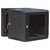 EussoNet 9U Wall Mounted Cabinet W600*D450 Door: Front Glass - Rear Metal (EU-EWM6409B)