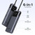 UGREEN TYPE-C HUB 6IN1 with Intelligent LED status emojis, aluminum alloy construction