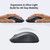 UGREEN Bluetooth & Silent Wireless Mouse, 1600 DPI, 6 Buttons