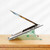 UGREEN Aluminum Laptop Stand Riser, Multiangle, Adjustable, Foldable & Ergonomic Design + Free Pocket