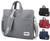 Kinmac NB53 Laptop Shoulder Bag, Premium Polyester Oxford Messenger Case 13-16 inch