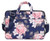 CanvasArtisan H40 Floral Laptop Shoulder Bag with Pull-Bar Belt 13-14 inch