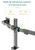 KALOC DZ220J IRONBOUND Stability DUAL Monitor Arm, High-Grade Steel Mount for 17-32 inch Screens