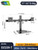 KALOC DZ220T IRONBOUND Stability DUAL Monitor Arm, High-Grade Steel Mount for 17-32 inch Screens