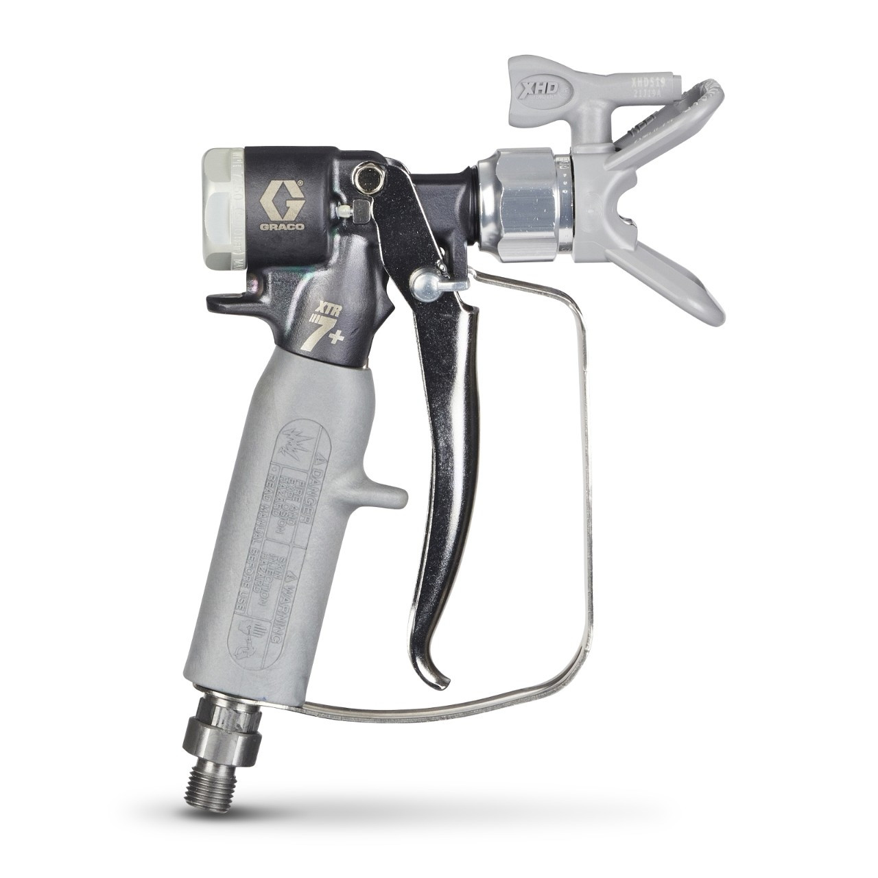 Graco XTR722 XTR7+ Airless Spray Gun, Insulated Handle, 4Finger