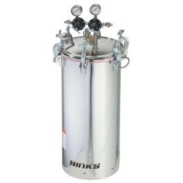 Binks 183S-1510 15 Gallon Pressure Tank, Stainless Steel, Non