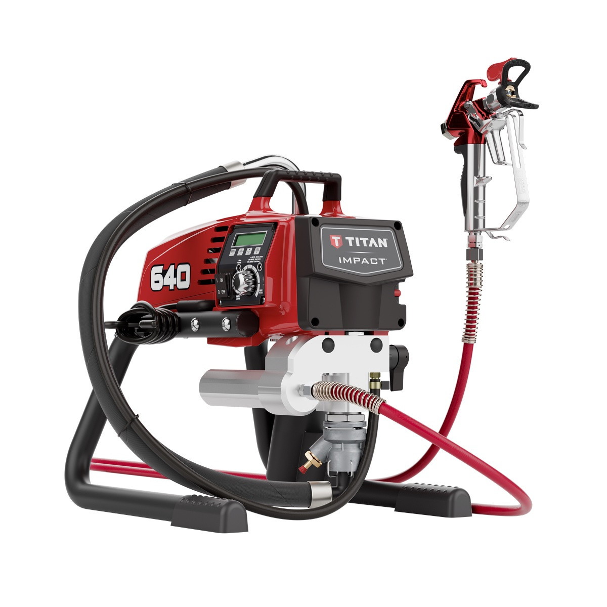 Titan 2419187 Impact 640I Airless Paint Sprayer, Skid Spraywell