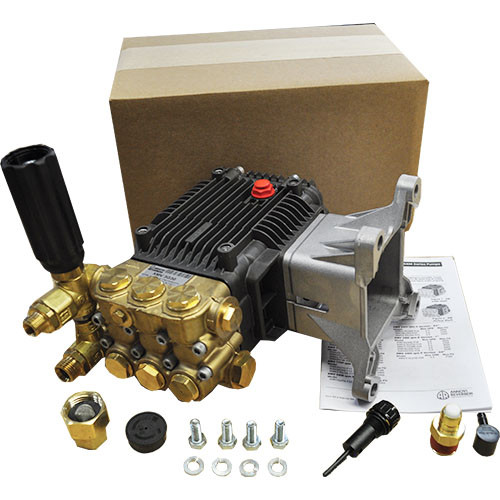 AR XMV3G32-PKG Triplex Pressure Washer Pump, Complete, 3200 PSI
